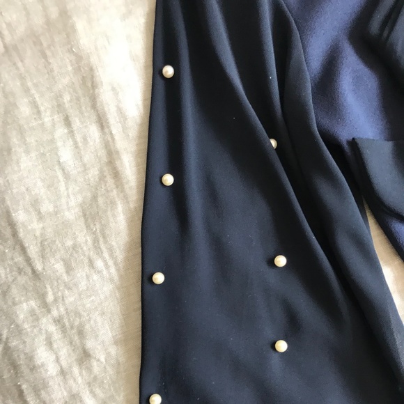 Navy color dress - Picture 5 of 7